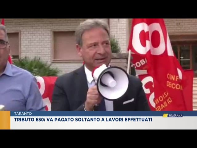 Puglia, tributo 630: va pagato soltanto a lavori effettuati