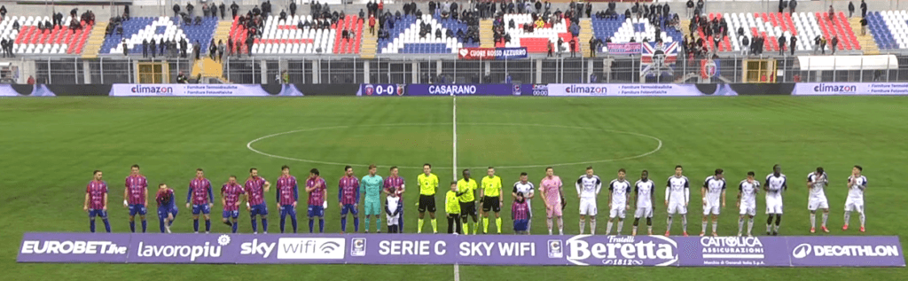 Casarano, vittoria al fotofinish contro la Casertana
