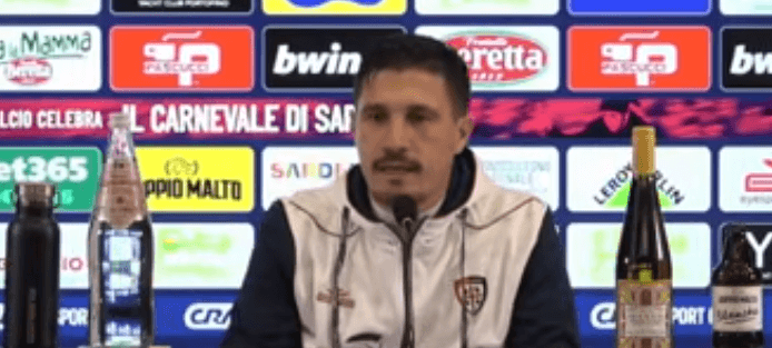 Cagliari, Pisacane: "Rispetto per il Lecce. Di Francesco? Acqua passata"