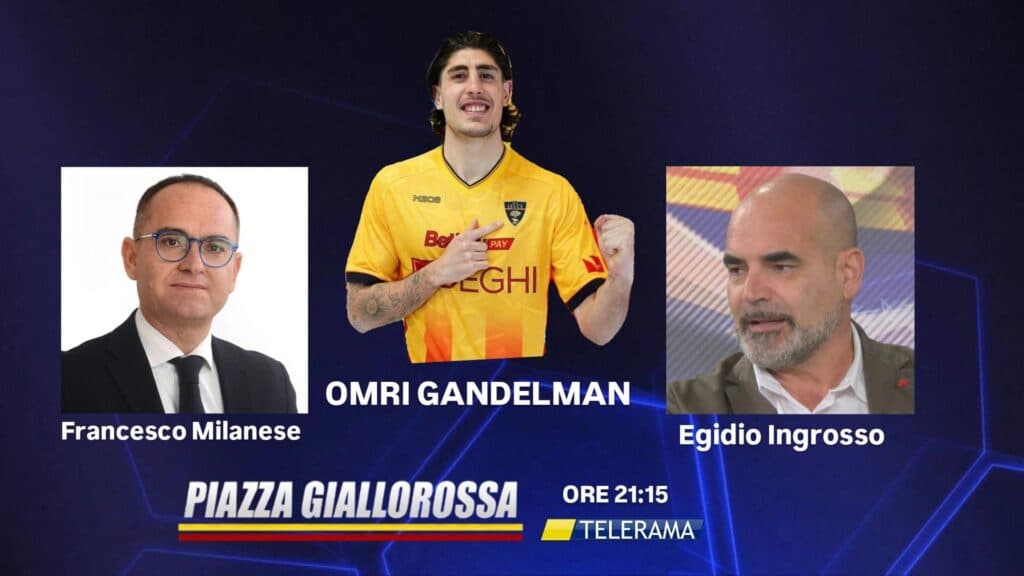 Omri Gandelman questa sera ospite a Piazza Giallorossa
