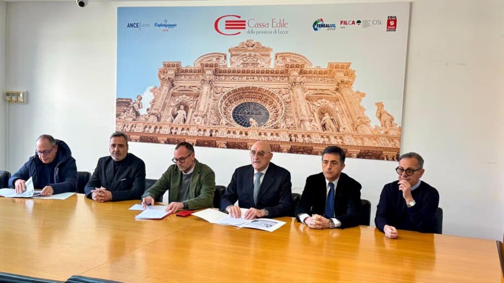1,5 milioni dalla Cassa Edile per proteggere lavoratori e imprenditori virtuosi