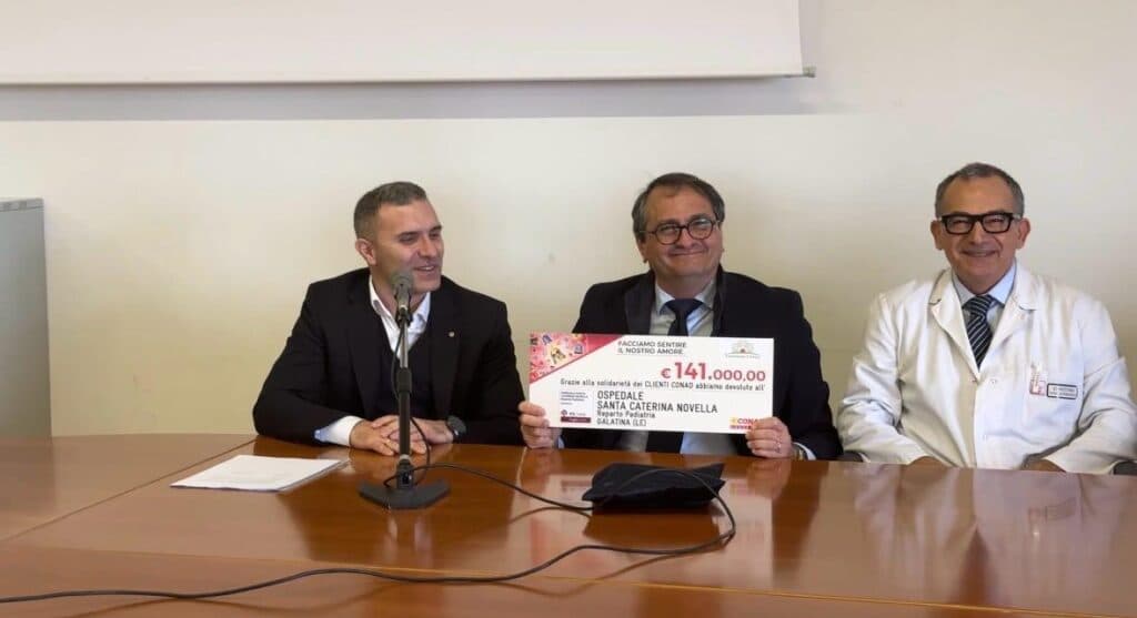 Il grande cuore dei salentini regala un sorriso ai bambini ricoverati in ospedale