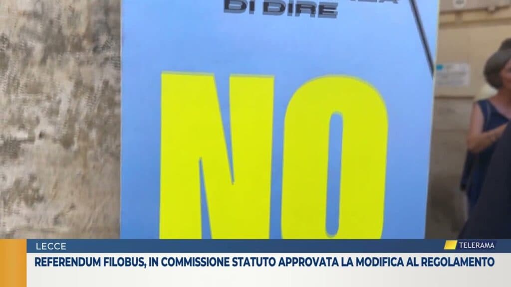 Referendum filobus, in Commissione Statuto approvata la modifica al regolamento