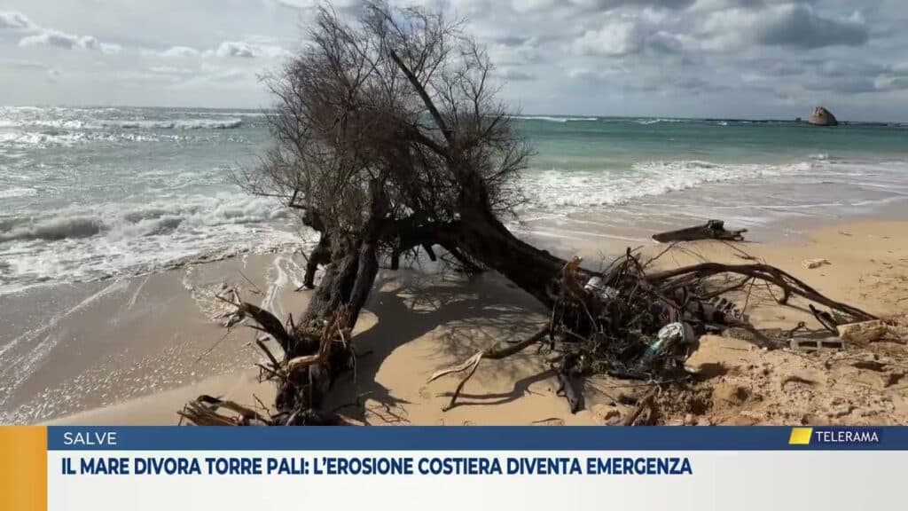 Il mare divora Torre Pali: l’erosione costiera diventa emergenza
