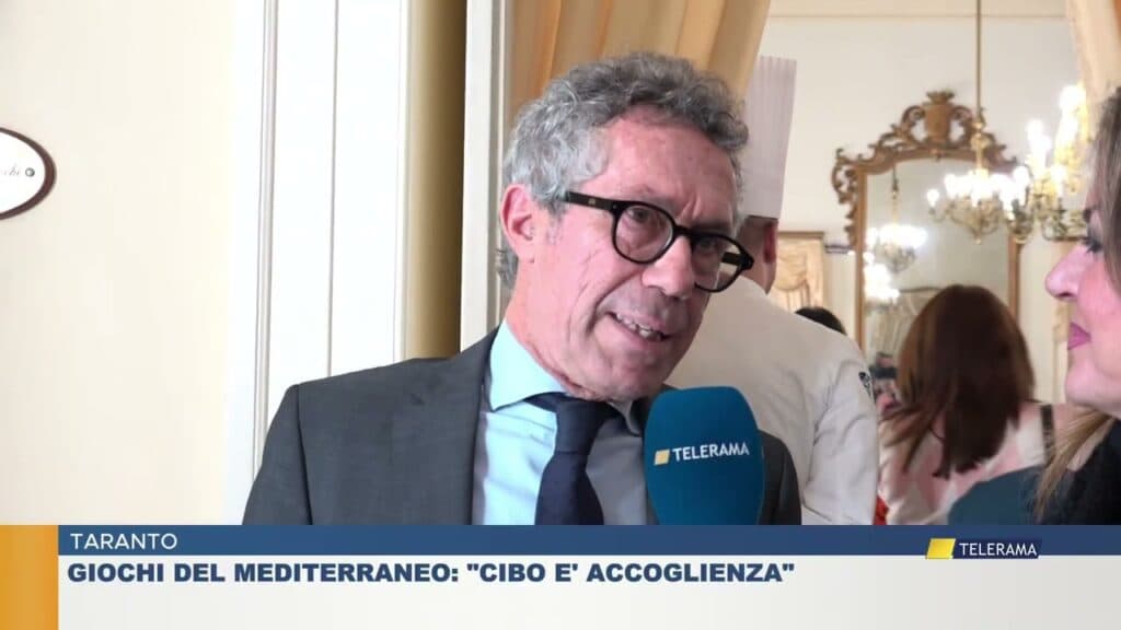 Taranto, Giochi del Mediterraneo: "Cibo è accoglienza"
