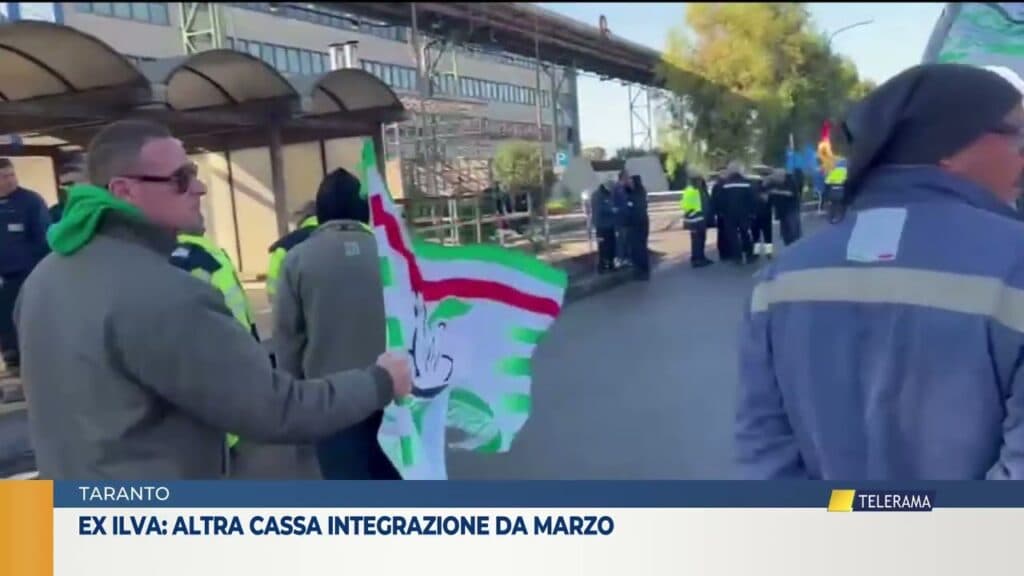 Taranto, ex Ilva: altra cassa integrazione da marzo