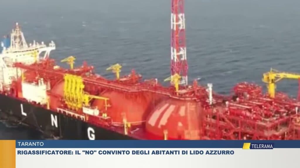 Taranto, rigassificatore di fronte Lido Azzurro: gli abitanti ribadiscono il "no"