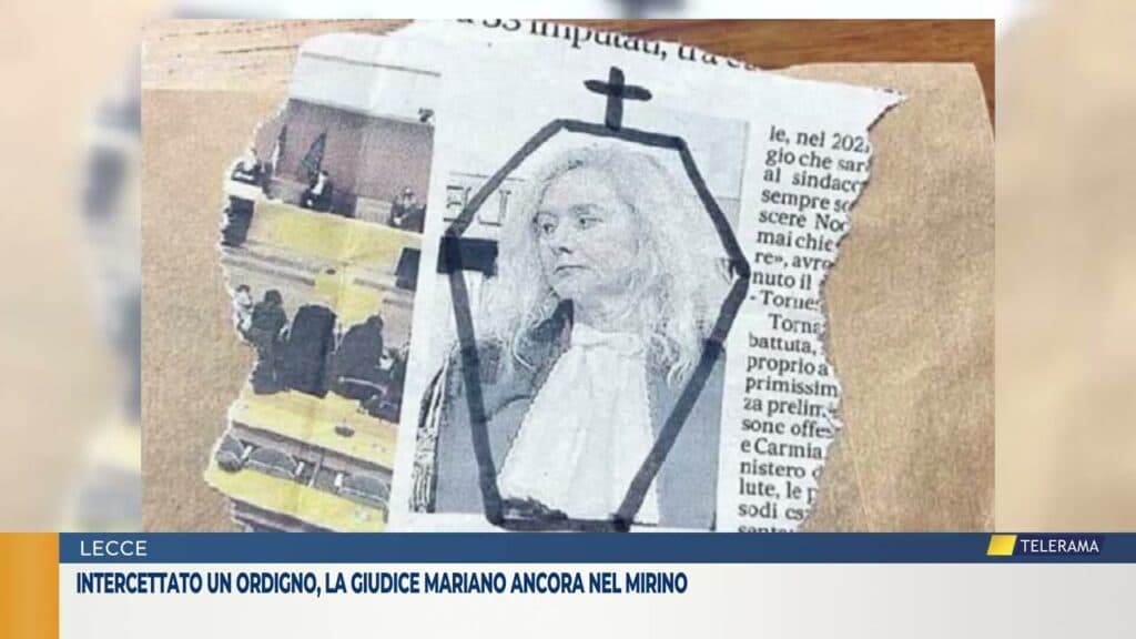 Intercettato un ordigno, la giudice Mariano ancora nel mirino