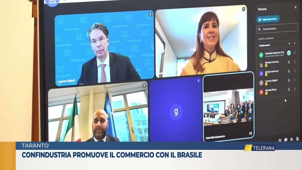 Da Taranto il rilancio dei rapporti commerciali Italia-Brasile