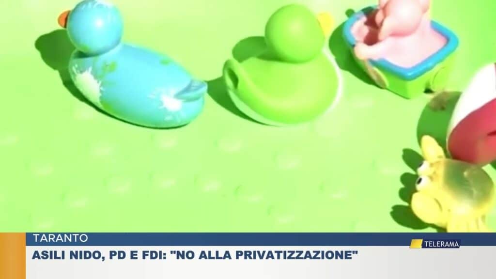 Taranto, asili nido "privatizzati": il "no" di democratici e Fratelli d'Italia