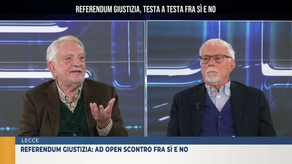 Referendum giustizia, ad Open scontro fra Si e No