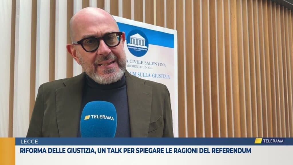 Riforma delle giustizia, un talk per spiegare le ragioni del Referendum