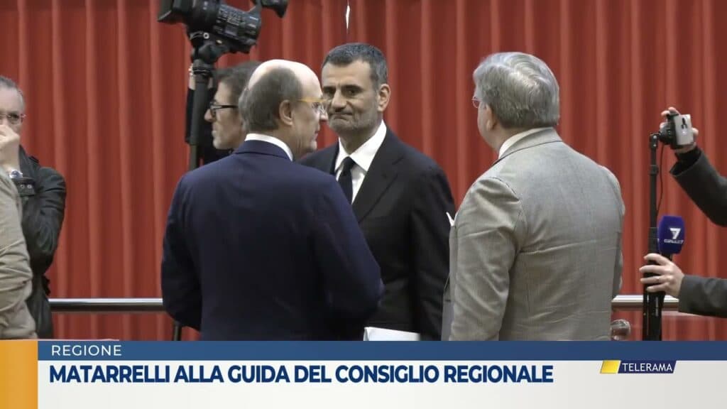 Matarrelli alla guida del Consiglio Regionale