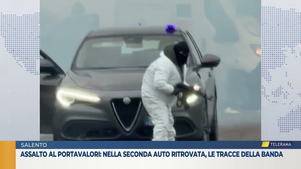 Assalto al portavalori sulla Lecce-Brindisi: nella seconda auto ritrovata le tracce della banda