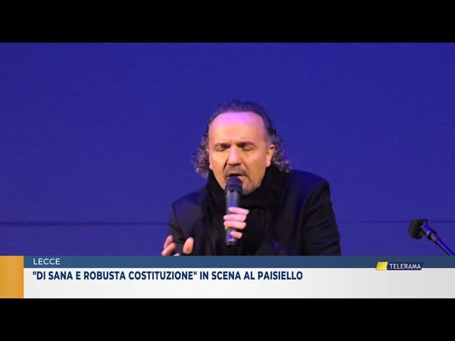 “Di sana e robusta Costituzione” in scena al Paisiello