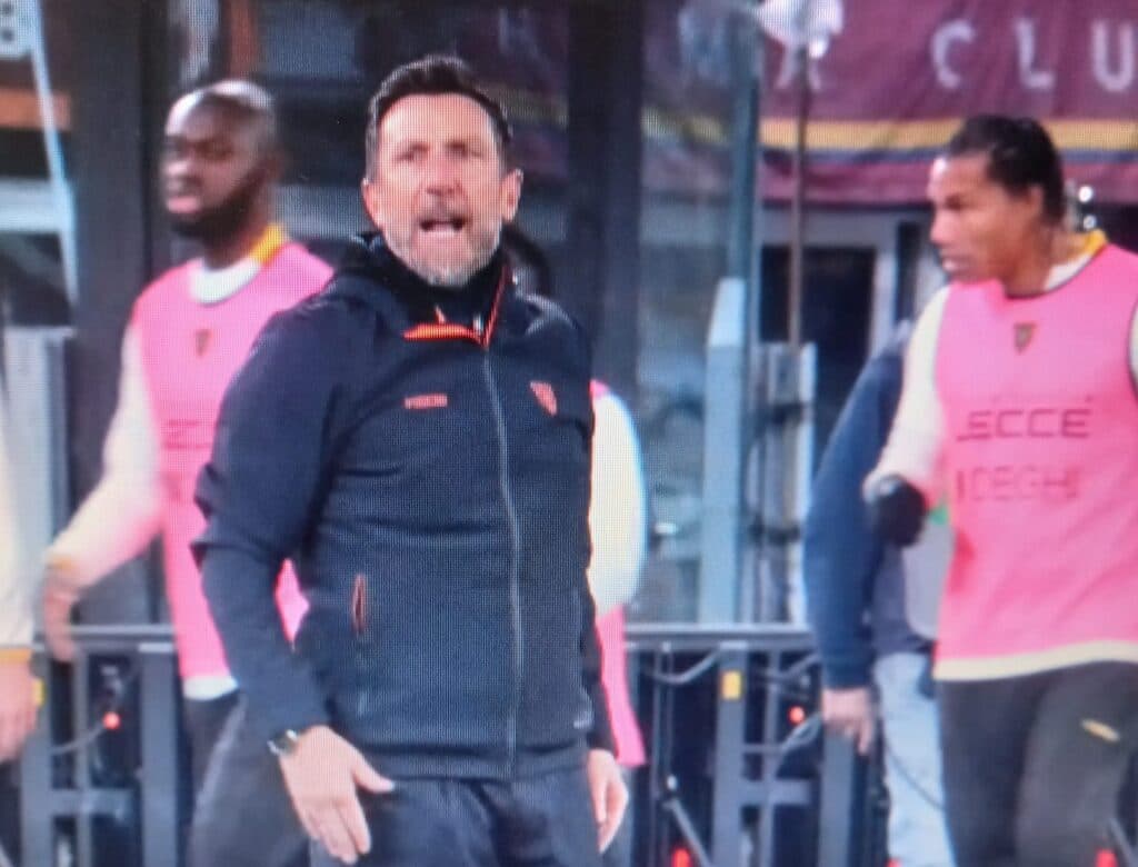 Lecce, allenamento a Martignano