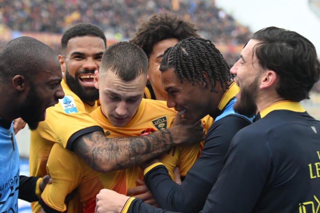 Lecce, Stulic: "Felice per il gol e per la vittoria"