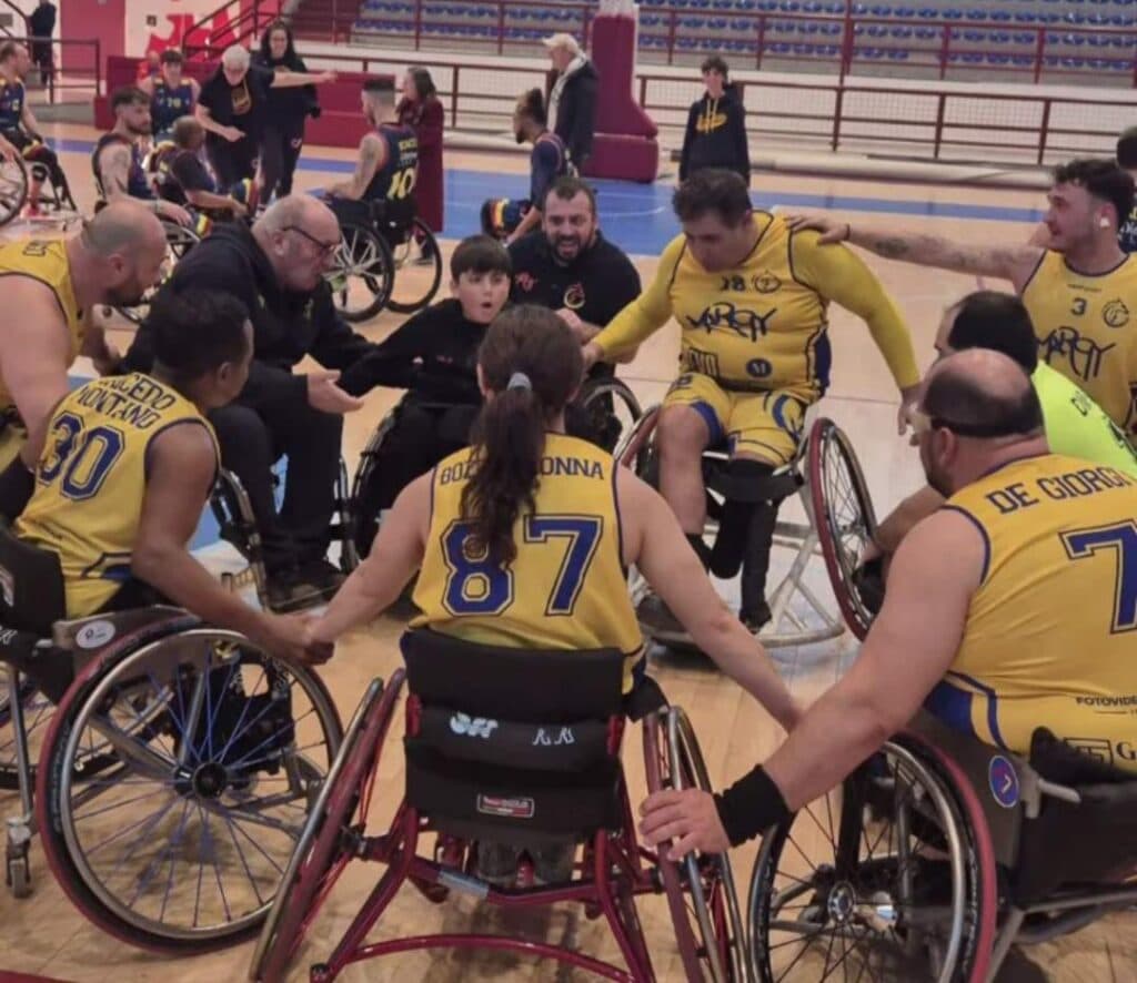 Basket in carrozzina: Lupiae Team Salento larga sconfitta con Santa Lucia