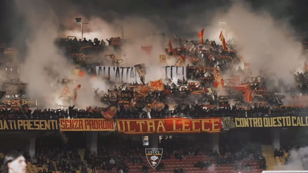Lecce, non sei solo: a Pisa pieno di tifosi giallorossi