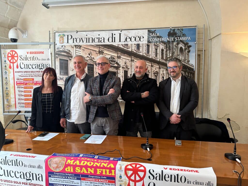 “Salento in cima alla cuccagna”, 8 tappe al via a Pasquetta
