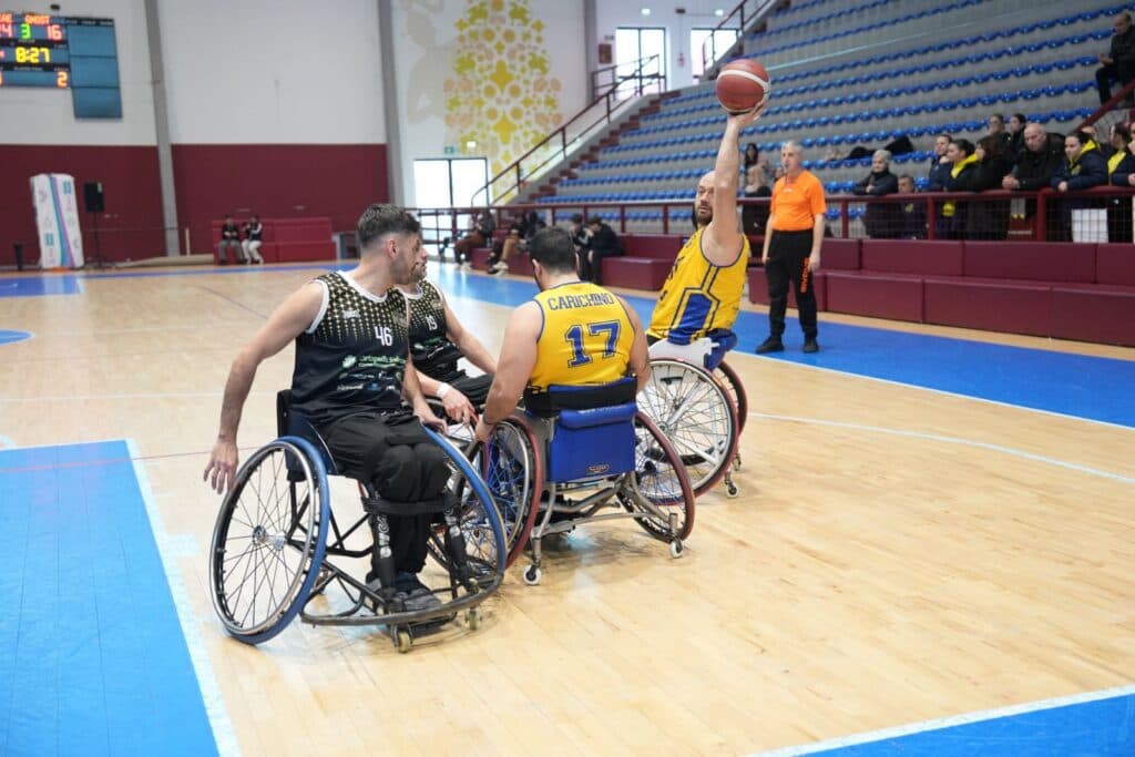 Basket in carrozzina - Lupiae Team Salento-Crazy Ghosts si chiude 44-42