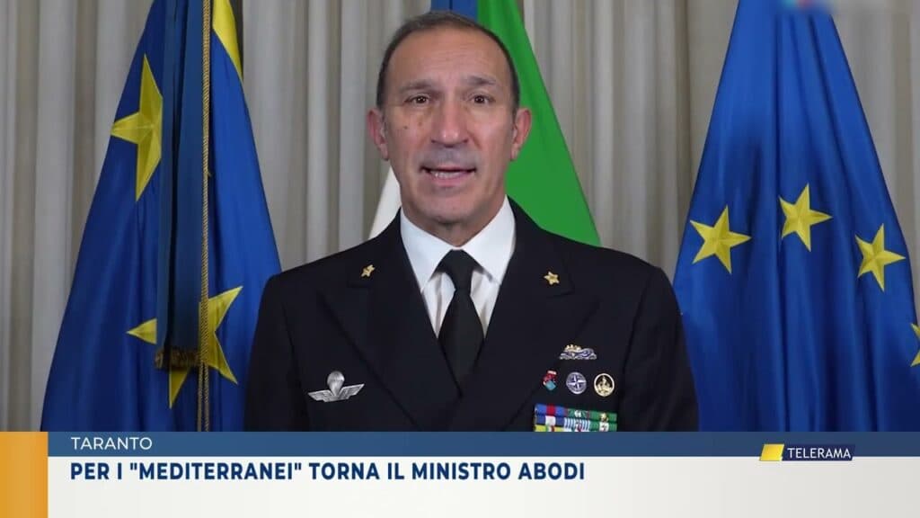 Giochi del Mediterraneo: domani torna a Taranto il ministro Abodi