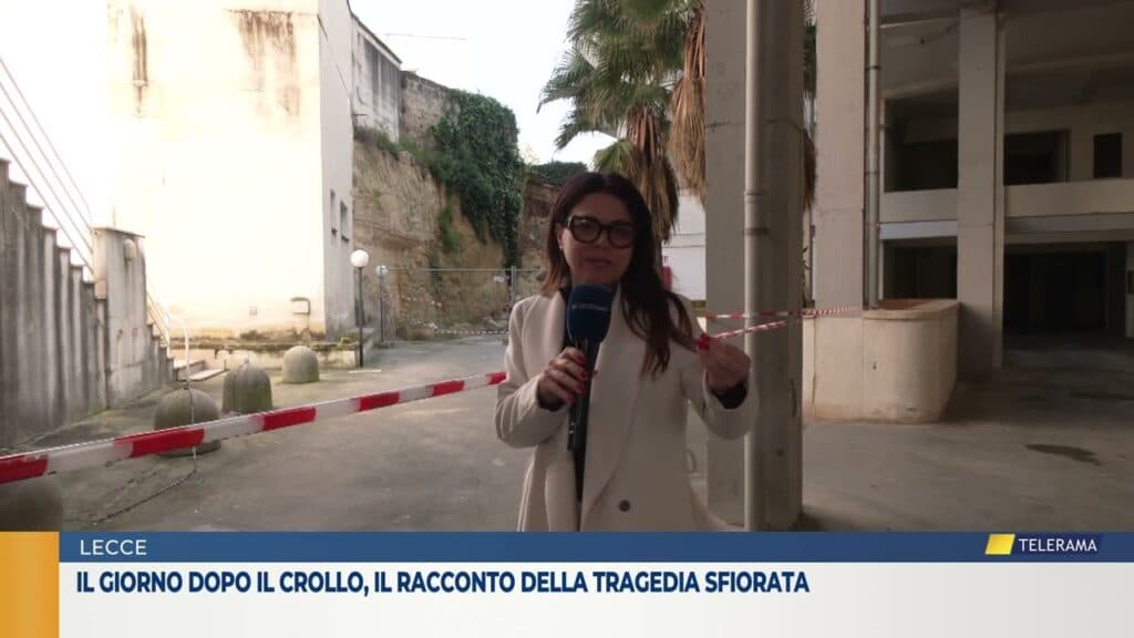 Il giorno dopo il crollo, il racconto della tragedia sfiorata a Lecce