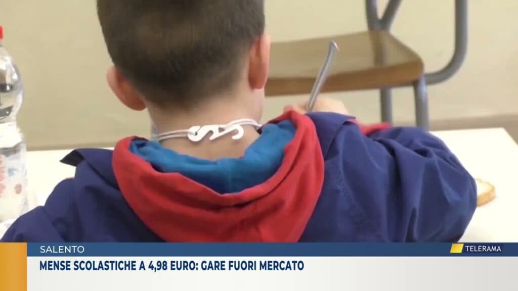 Salento, mense scolastiche a 4,98 euro: gare fuori mercato