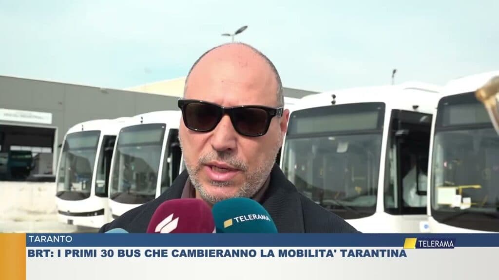 Taranto, Brt: ecco i primi 30 bus, si lavora per il 2027