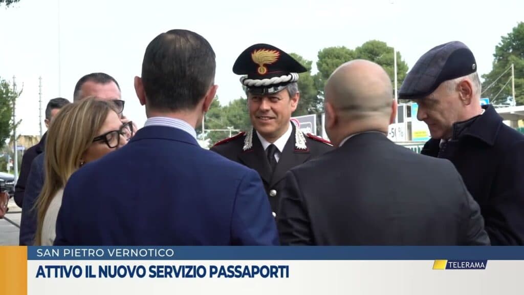 Attivo a San Pietro Vernotico il nuovo servizio passaporti
