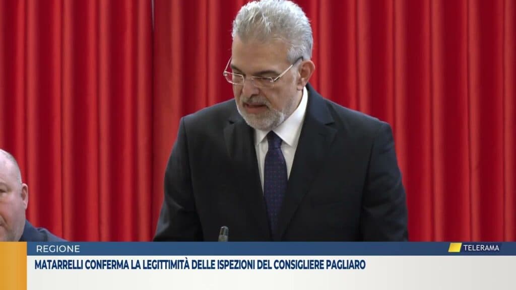 Regione, Matarrelli ribadisce la legittimità e l'utilità delle ispezioni del consigliere Pagliaro