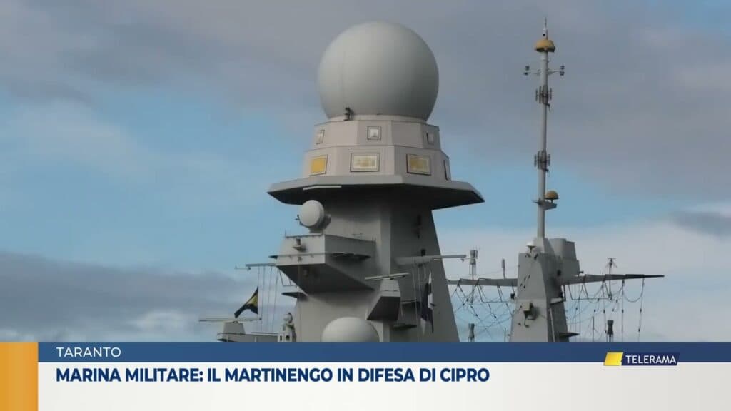 Da Taranto a Cipro: in missione il Martinengo