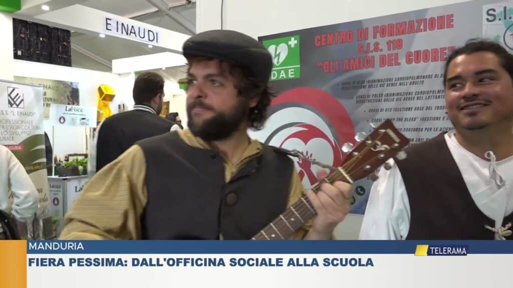 Manduria, "Fiera Pessima": dall'officina sociale alla scuola
