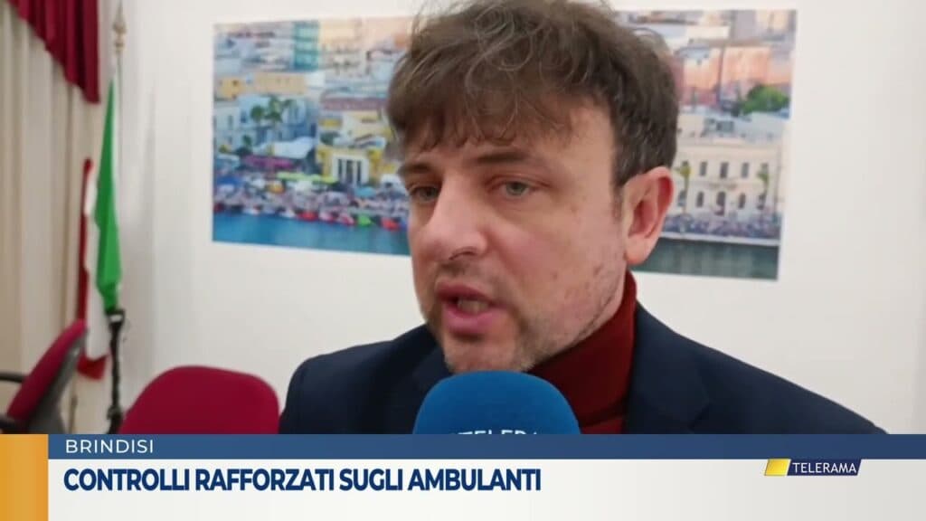 Controlli rafforzati sugli ambulanti a Brindisi