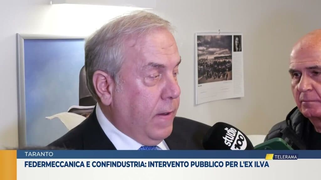 Taranto, ex Ilva: la visita allo stabilimento di Federmeccanica