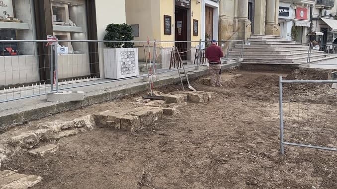 Via Alvino, dagli scavi nuove testimonianze del '700