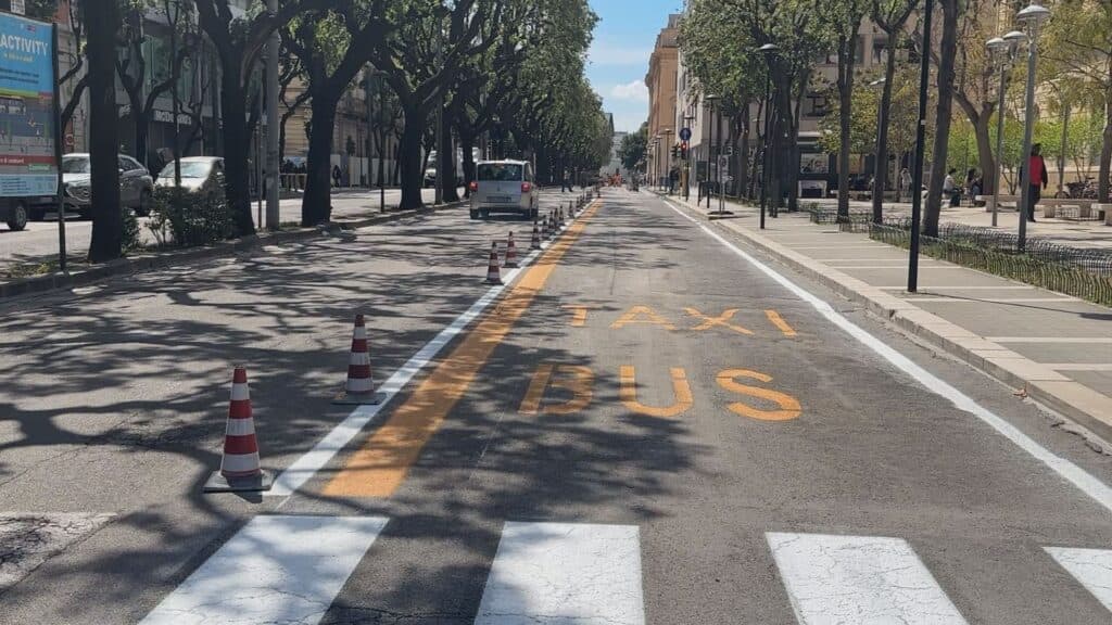 Chiusura viale XXV luglio, arriva la corsia preferenziale in via Cavallotti