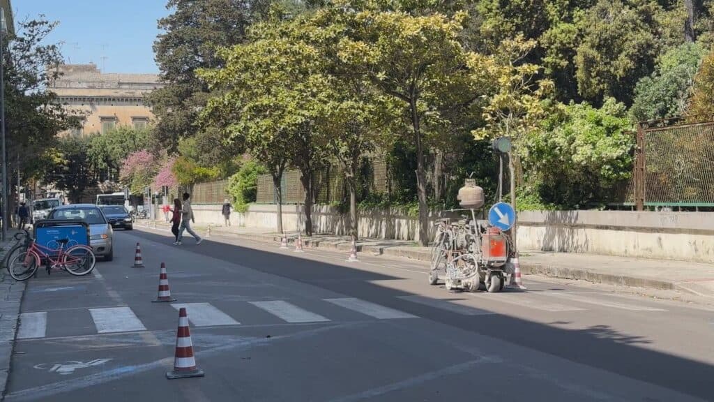 Chiusura via XXV luglio, partiti i lavori per nuova segnaletica e corsie preferenziali