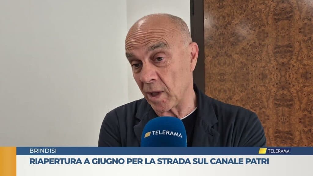 Riapertura a giugno per la strada sul canale Patri