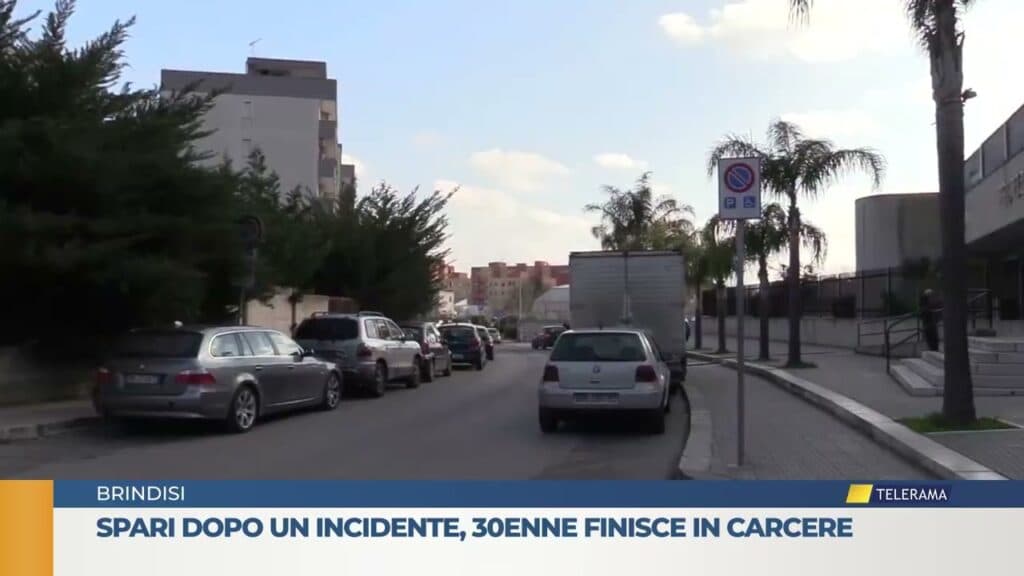 Spari dopo un incidente, 30enne brindisino finisce in carcere