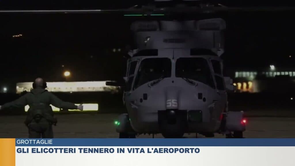 Grottaglie, gli elicotteri tennero in vita l' aeroporto