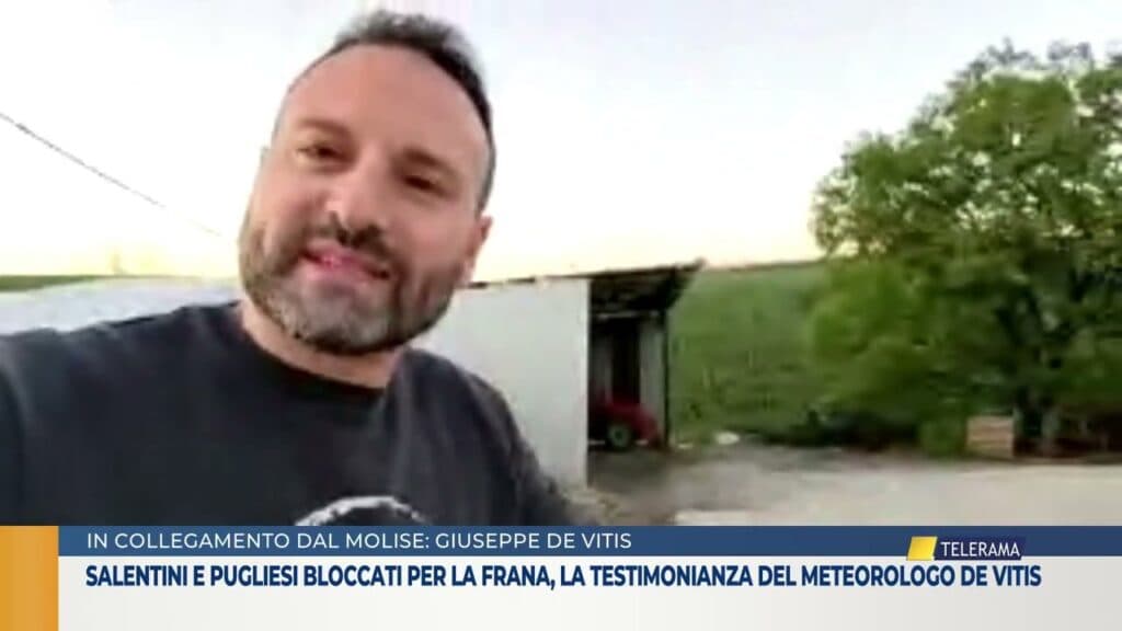 Salentini e pugliesi bloccati per la frana in Molise, la testimonianza del meteorologo De Vitis. Ciciliano: "Tempi molto lunghi per il ripristino infrastrutturale"