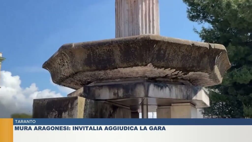 Taranto, Mura Argonesi: Invitalia affida i lavori. Il Cis funziona