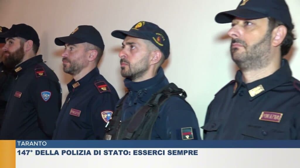 Taranto, Polizia di Stato: da 174 anni al servizio dei cittadini