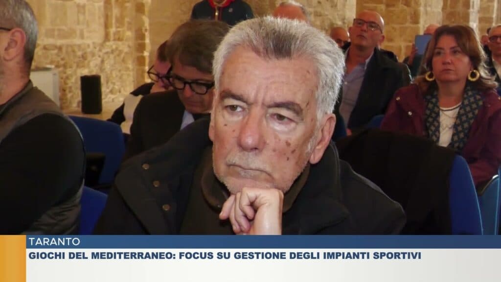 Taranto, Giochi del Mediterraneo: confronto sulla gestione degli impianti