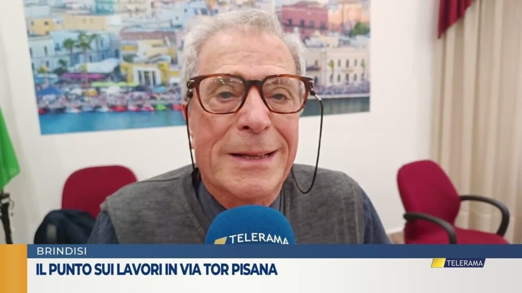 Il punto sui lavori a Brindisi in via Tor Pisana