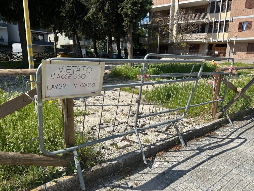 “Lavori in corso”: il Parco Harris chiuso da mesi. E i residenti protestano