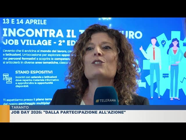 Taranto, "Incontra il tuo futuro": la 2^ edizione del "Job Village"