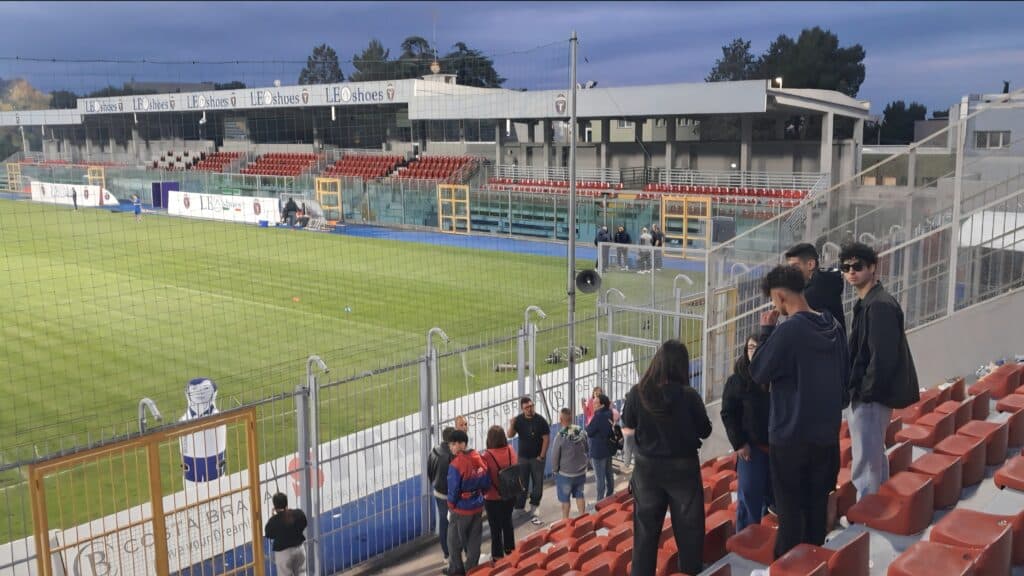Casarano, allenamento a porte aperte