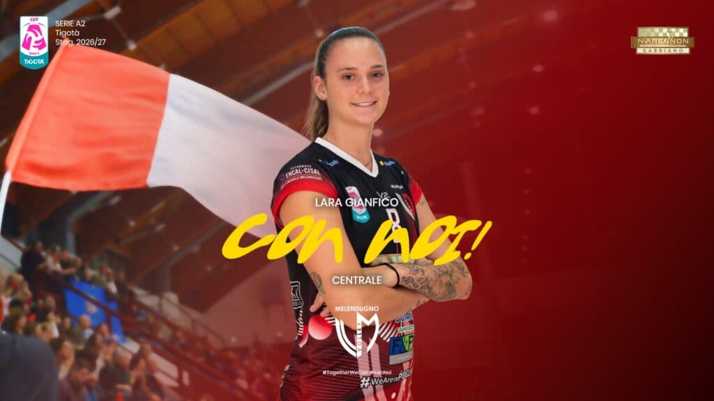 Volley Melendugno riparte da Lara Gianfico: confermata la centrale biancorossa